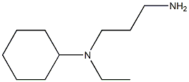 N-(3-aminopropyl)-N-cyclohexyl-N-ethylamine Struktur