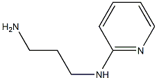 N-(3-aminopropyl)-N-pyridin-2-ylamine Struktur