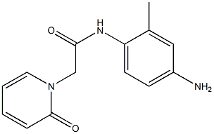 N-(4-amino-2-methylphenyl)-2-(2-oxopyridin-1(2H)-yl)acetamide Struktur