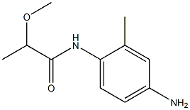 N-(4-amino-2-methylphenyl)-2-methoxypropanamide Struktur