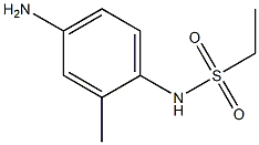 N-(4-amino-2-methylphenyl)ethanesulfonamide Struktur