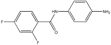 N-(4-aminophenyl)-2,4-difluorobenzamide Struktur