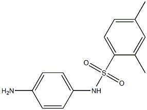 N-(4-aminophenyl)-2,4-dimethylbenzene-1-sulfonamide Struktur