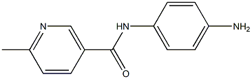 N-(4-aminophenyl)-6-methylnicotinamide Struktur