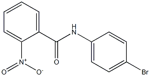 N-(4-bromophenyl)-2-nitrobenzamide Struktur