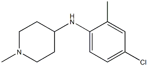 N-(4-chloro-2-methylphenyl)-1-methylpiperidin-4-amine Struktur