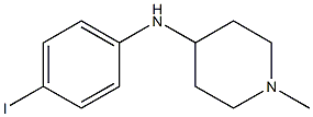 N-(4-iodophenyl)-1-methylpiperidin-4-amine Struktur