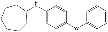 N-(4-phenoxyphenyl)cycloheptanamine Struktur