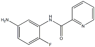 N-(5-amino-2-fluorophenyl)pyridine-2-carboxamide Struktur