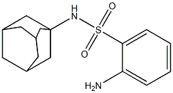 N-(adamantan-1-yl)-2-aminobenzene-1-sulfonamide Struktur