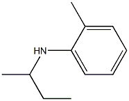 N-(butan-2-yl)-2-methylaniline Struktur