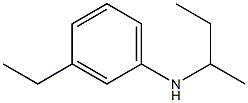 N-(butan-2-yl)-3-ethylaniline Struktur