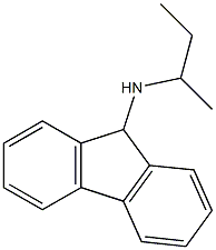 N-(butan-2-yl)-9H-fluoren-9-amine Struktur