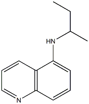 N-(butan-2-yl)quinolin-5-amine Struktur