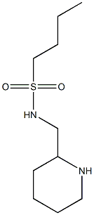 N-(piperidin-2-ylmethyl)butane-1-sulfonamide Struktur