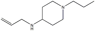 N-(prop-2-en-1-yl)-1-propylpiperidin-4-amine Struktur