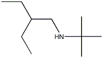 N-(tert-butyl)-N-(2-ethylbutyl)amine Struktur