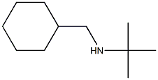 N-(tert-butyl)-N-(cyclohexylmethyl)amine Struktur