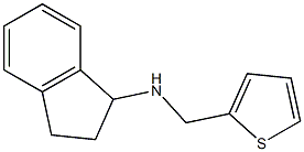 N-(thiophen-2-ylmethyl)-2,3-dihydro-1H-inden-1-amine Struktur