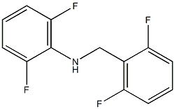 N-[(2,6-difluorophenyl)methyl]-2,6-difluoroaniline Struktur