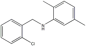 N-[(2-chlorophenyl)methyl]-2,5-dimethylaniline Struktur