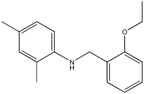 N-[(2-ethoxyphenyl)methyl]-2,4-dimethylaniline Struktur