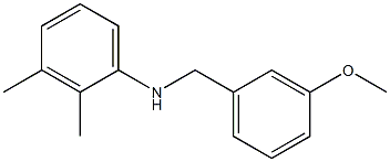 N-[(3-methoxyphenyl)methyl]-2,3-dimethylaniline Struktur