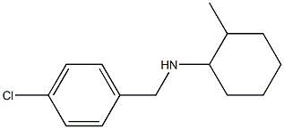 N-[(4-chlorophenyl)methyl]-2-methylcyclohexan-1-amine Struktur