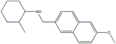 N-[(6-methoxynaphthalen-2-yl)methyl]-2-methylcyclohexan-1-amine Struktur