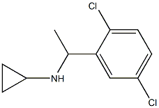 N-[1-(2,5-dichlorophenyl)ethyl]cyclopropanamine Struktur