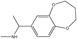 N-[1-(3,4-dihydro-2H-1,5-benzodioxepin-7-yl)ethyl]-N-methylamine Struktur