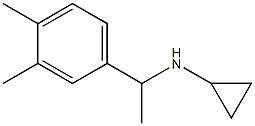 N-[1-(3,4-dimethylphenyl)ethyl]cyclopropanamine Struktur