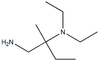 N-[1-(aminomethyl)-1-methylpropyl]-N,N-diethylamine Struktur