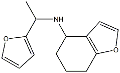 N-[1-(furan-2-yl)ethyl]-4,5,6,7-tetrahydro-1-benzofuran-4-amine Struktur