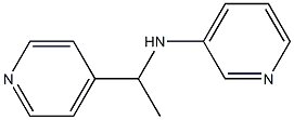 N-[1-(pyridin-4-yl)ethyl]pyridin-3-amine Struktur