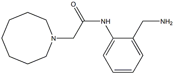 N-[2-(aminomethyl)phenyl]-2-(azocan-1-yl)acetamide Struktur