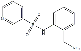 N-[2-(aminomethyl)phenyl]pyridine-3-sulfonamide Struktur