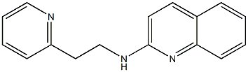 N-[2-(pyridin-2-yl)ethyl]quinolin-2-amine Struktur