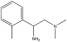 N-[2-amino-2-(2-methylphenyl)ethyl]-N,N-dimethylamine Struktur