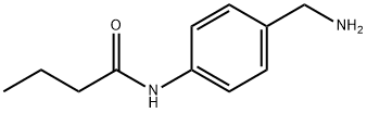 N-[4-(aminomethyl)phenyl]butanamide Struktur