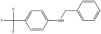 N-benzyl-4-(trifluoromethyl)aniline Struktur