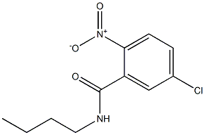 N-butyl-5-chloro-2-nitrobenzamide Struktur