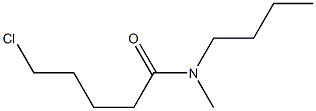 N-butyl-5-chloro-N-methylpentanamide Struktur