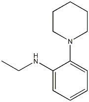 N-ethyl-2-(piperidin-1-yl)aniline Struktur