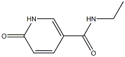 N-ethyl-6-oxo-1,6-dihydropyridine-3-carboxamide Struktur