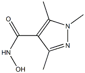 N-hydroxy-1,3,5-trimethyl-1H-pyrazole-4-carboxamide Struktur