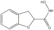 N-hydroxy-2,3-dihydro-1-benzofuran-2-carboxamide Struktur