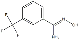 N'-hydroxy-3-(trifluoromethyl)benzene-1-carboximidamide Struktur