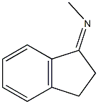 N-methyl-2,3-dihydro-1H-inden-1-imine Struktur