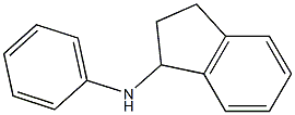 N-phenyl-2,3-dihydro-1H-inden-1-amine Struktur